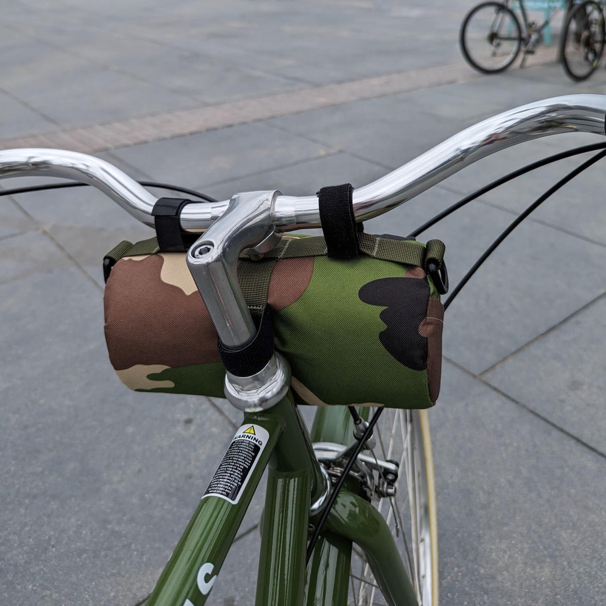 Bigmouth Burrito Handlebar Bag - Blazin Camo