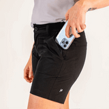 Women's Hot Lap Short  – Obsidian