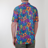 FlexGRID Button Up - Dirt Surfin' Floral