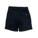 5.5" Stretch Jorts - Pure Black Hemmed