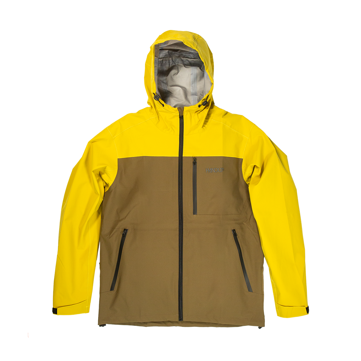 HydroSend Shell - Citrine/Forest Khaki