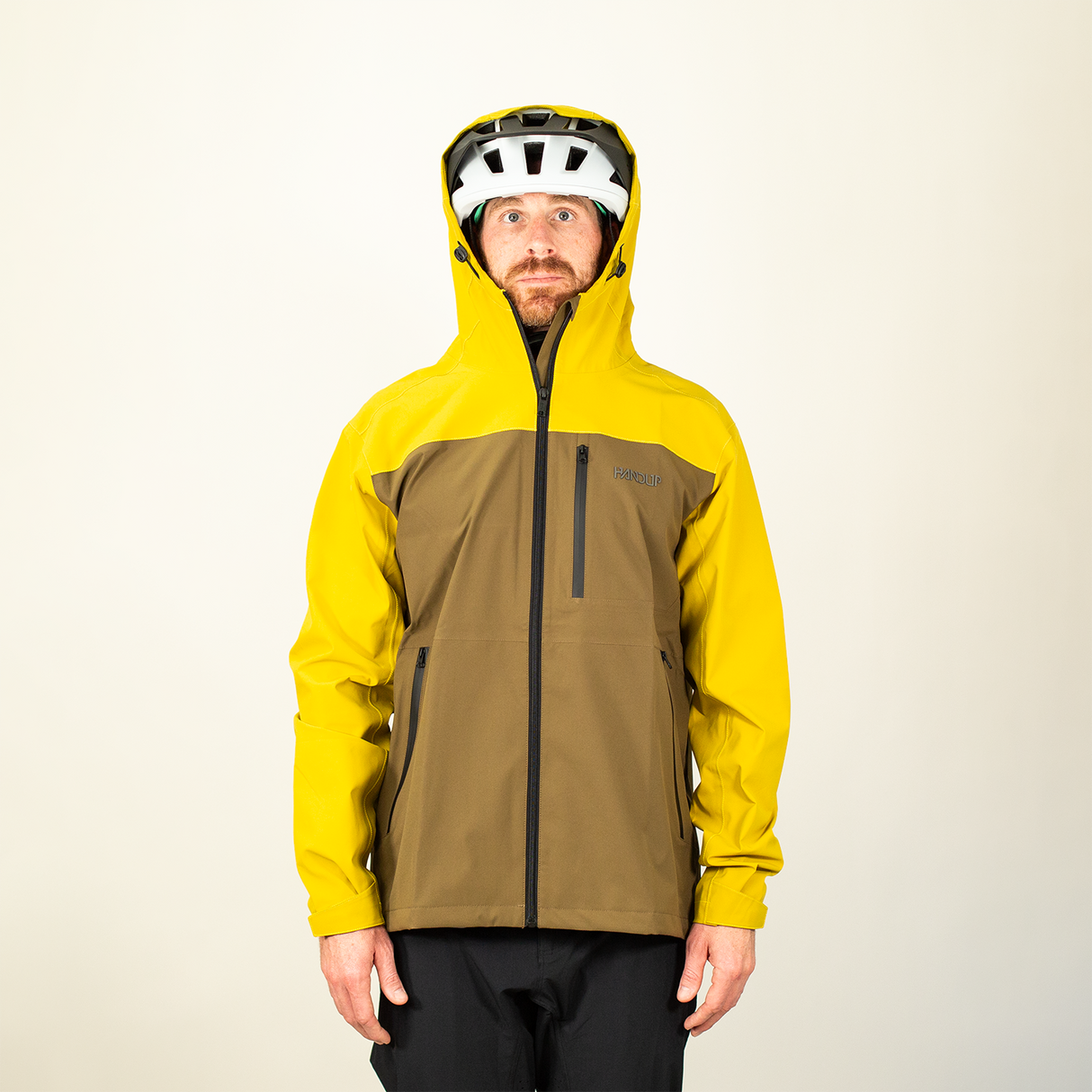 HydroSend Shell - Citrine/Forest Khaki