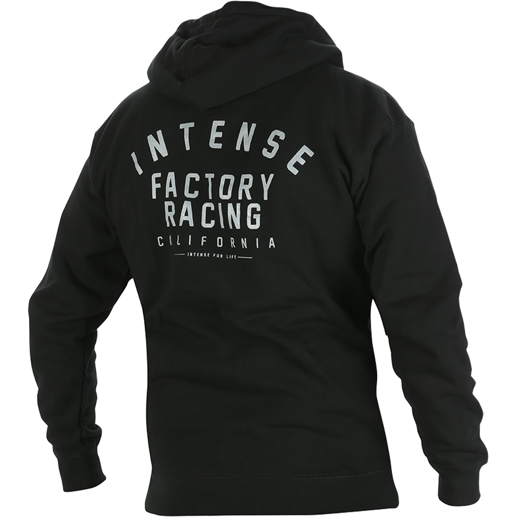 Men's INTENSE Factory Racing Black Zip-Up Hoodie