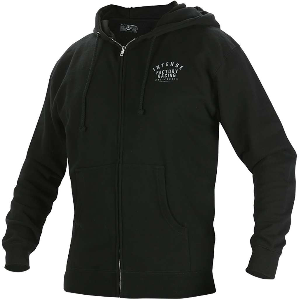 Men's INTENSE Factory Racing Black Zip-Up Hoodie