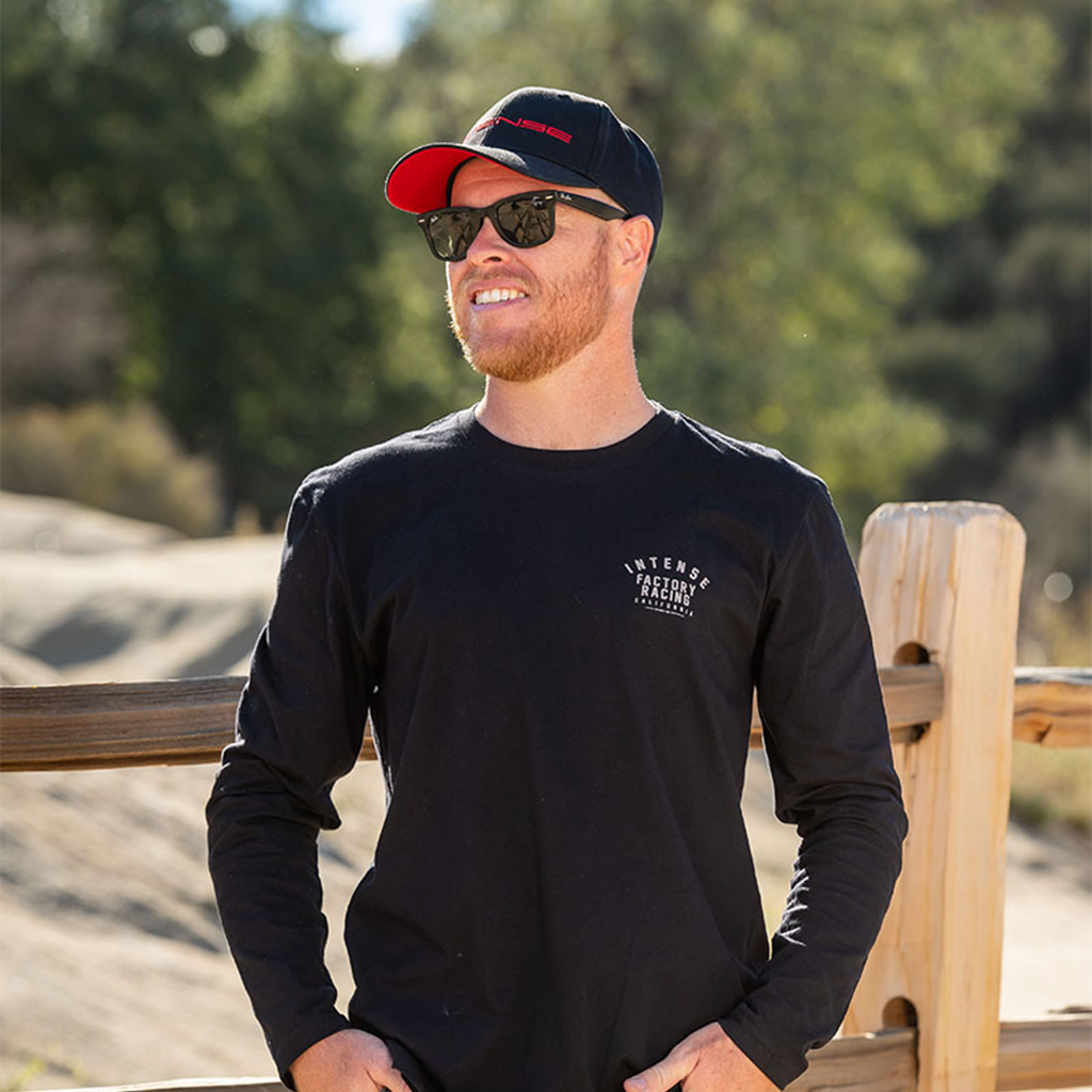 Men's INTENSE Factory Racing Black Long Sleeve Tee