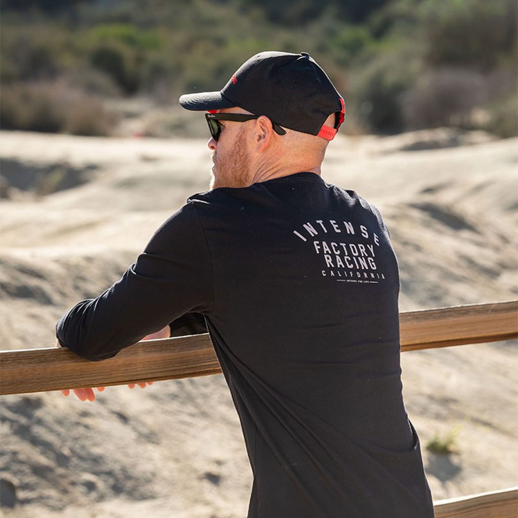 Men's INTENSE Factory Racing Black Long Sleeve Tee
