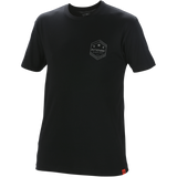 Men's Army Black Tee
