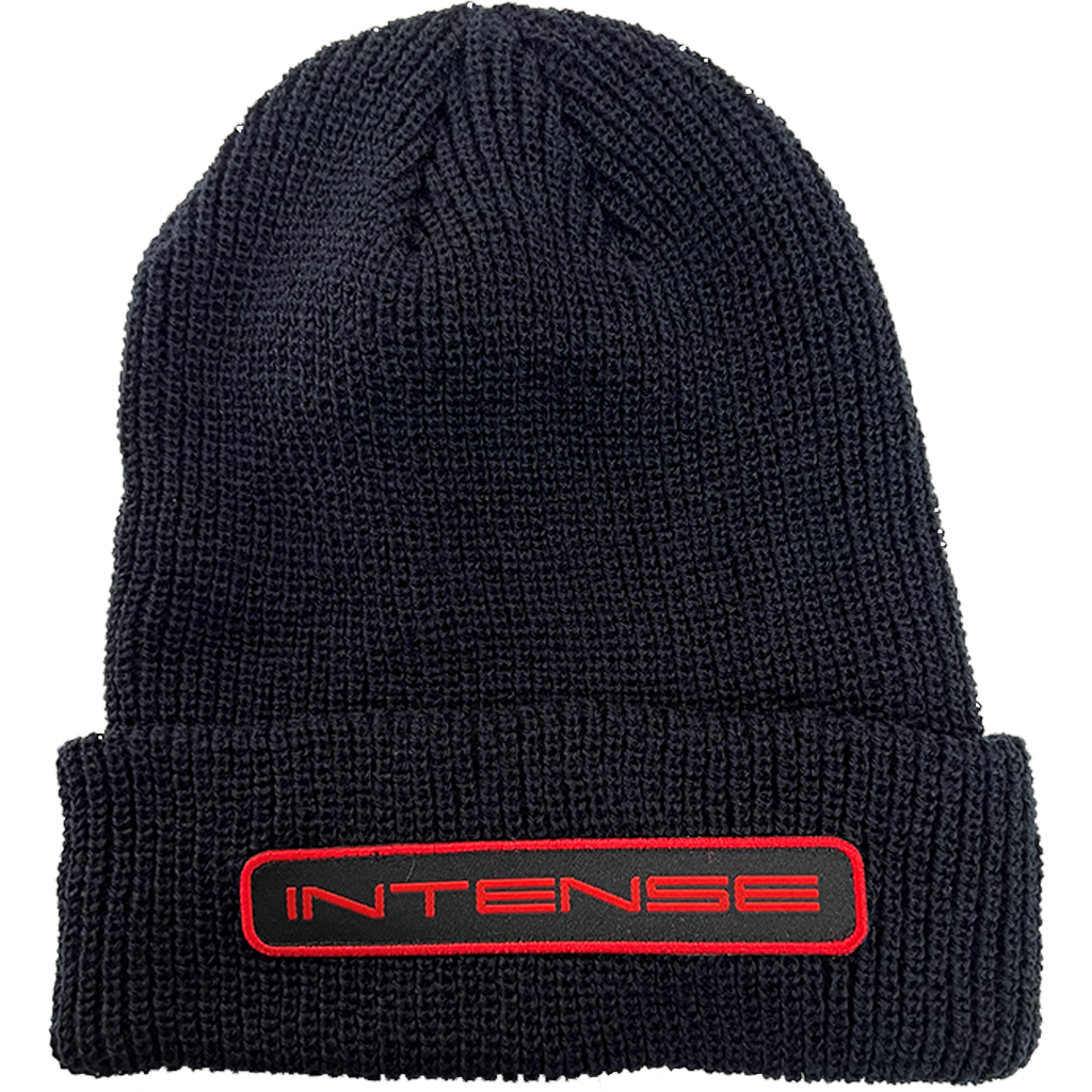 INTENSE Knitted Black Beanie