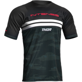 Men's INTENSE x THOR MTB Black Camo Short Sleeve Jersey