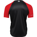 Men's INTENSE x THOR MTB Assist Chex Red/Black Short Sleeve Jersey