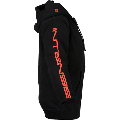 Men's INTENSE Black Zip-up Hoodie