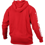 Men's INTENSE Red Zip-Up Hoodie