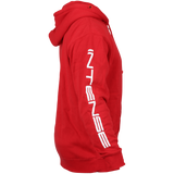 Men's INTENSE Red Zip-Up Hoodie