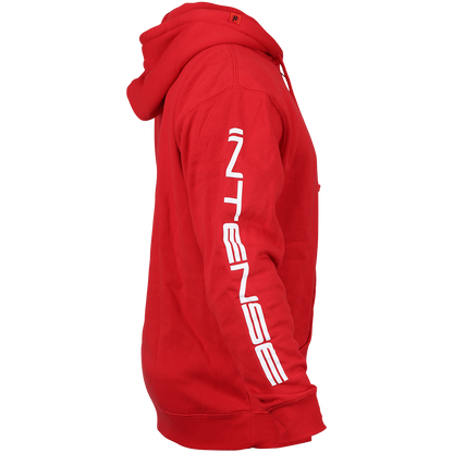 Men's INTENSE Red Zip-Up Hoodie