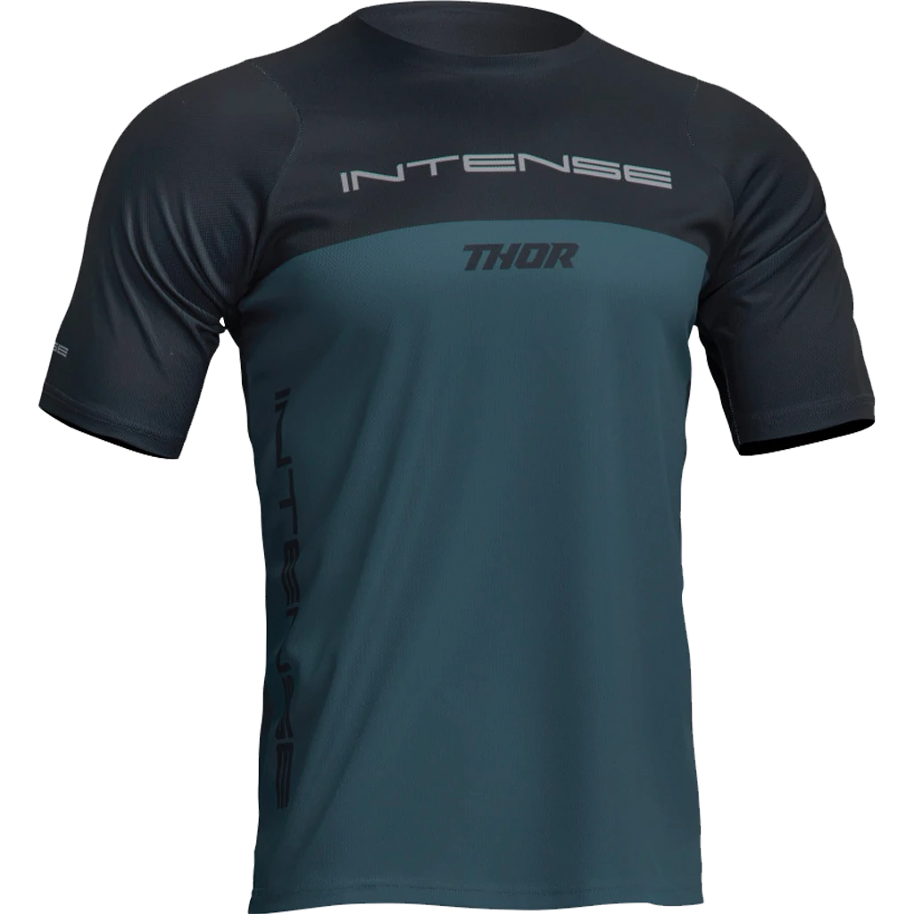 Men's INTENSE x THOR MTB Assist Censis Teal/Midnight Short Sleeve Jersey
