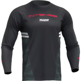 Men's INTENSE x THOR MTB Black Camo Long Sleeve Jersey - XS & SM