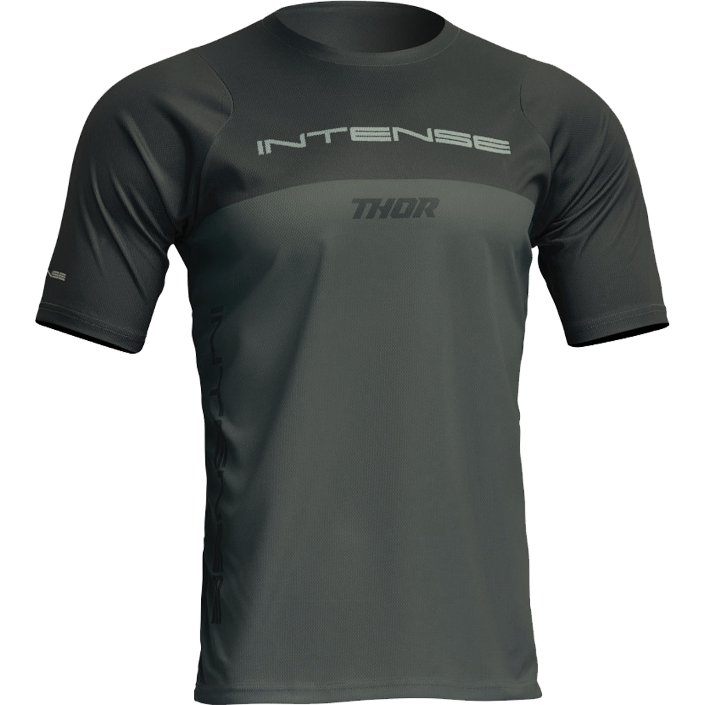 Men's INTENSE x THOR MTB Assist Censis Forest/Green Short Sleeve Jersey