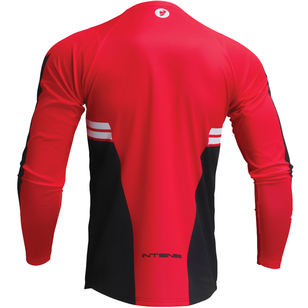 Men's INTENSE x THOR MTB Red/Black Long Sleeve Jersey - XS & S