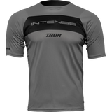 Men's INTENSE x THOR MTB Dart Grey/Black Short Sleeve Jersey