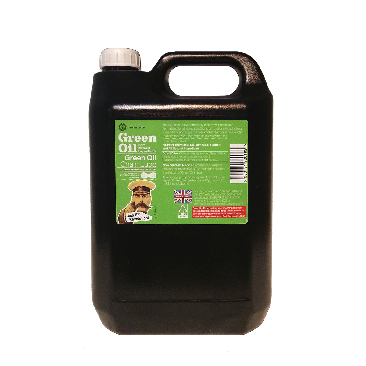 Green Oil - Wet Chain Lube - 5000ml