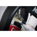 Stationary Exercise Bike - Muscle D Fitness - Commercial Grade Stationary Bike with Device Holder