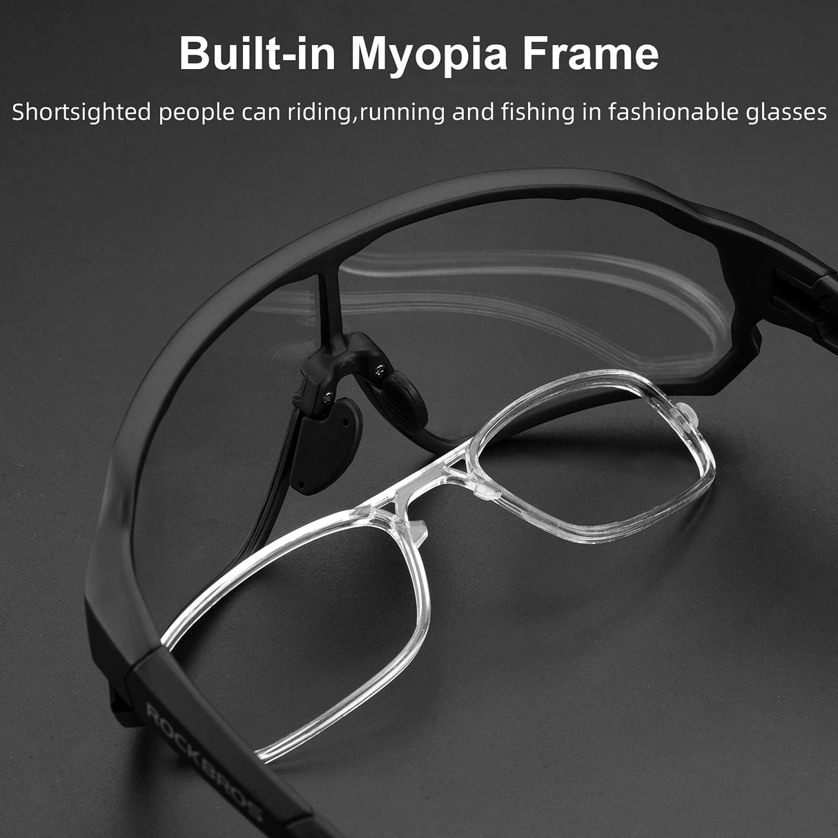 Thickened PC Lens Photochromic Sunglasses (UV400)
