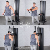 Dual Adjustable Functional Trainer | Muscle D Fitness Full-Body Machine