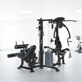 Megatron Corner Gym - Muscle D Fitness - Leg Extension/Leg Curl - Cable Fly - Functional Column - Chest Press - Seated Row - Lat Pulldown
