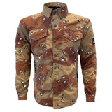 Protective Camouflage Shirt "Dagger Two" - Desert Color with Pads