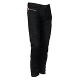 Relaxed Fit Protective Jeans - Black with Pads