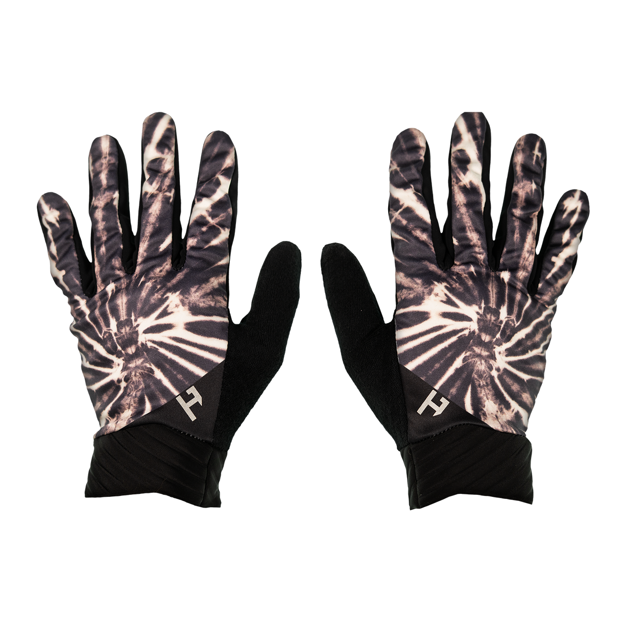 Cold Weather Gloves - Monochrome Tie Dye