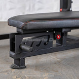 Excel Vertical Leg Press - Muscle D Fitness - Plate Load Leg Press - Adjustabe Back Pad - Weight Storage Pegs - Safety stops