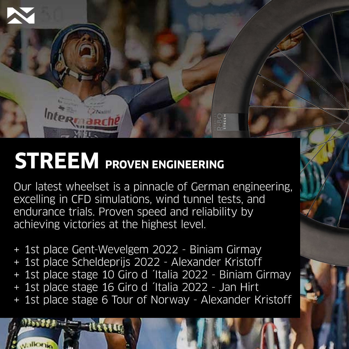 NEWMEN - Wheel (Rear) - STREEM Sprint | Road - [D]