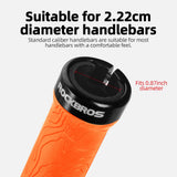ROCKBROS Bike Handlebar Grips Double Lock-on MTB Bicycle Handle Bar Grips