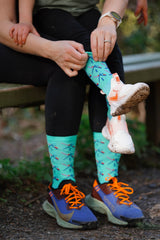 Kid Size - The Athletic PDX Airport Carpet Sock