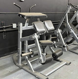 Pro Strength Adjustable Kneeling Leg Curl - Silver