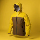 HydroSend Shell - Citrine/Forest Khaki