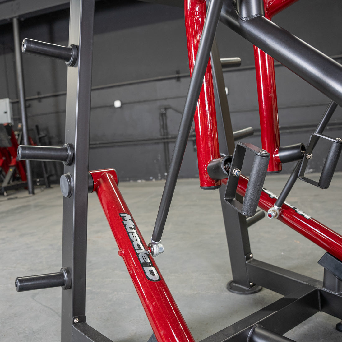 Power Leverage V2 Rotating Handle Low Row - Muscle D Fitness