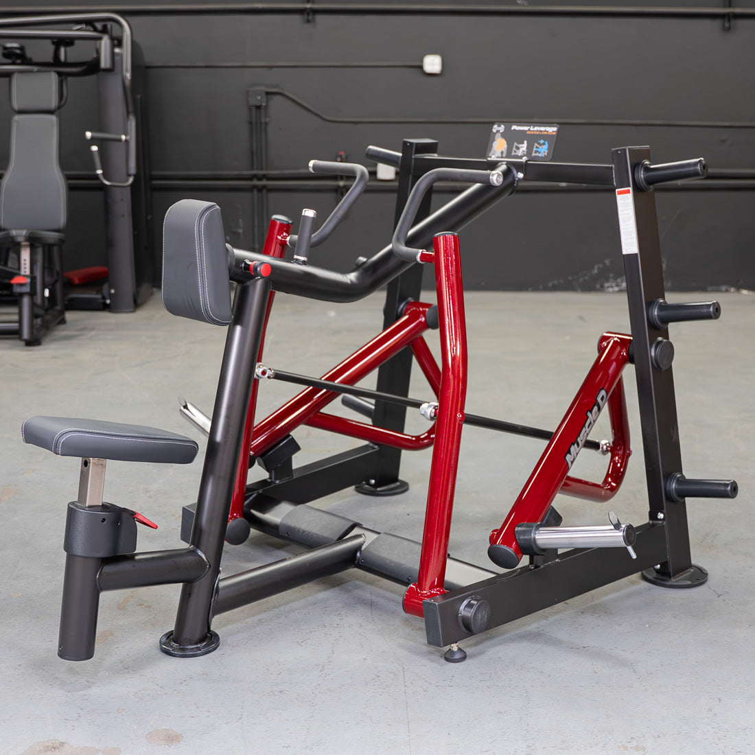 Power Leverage V2 Dual Hinge Seated Row | Muscle D Fitness