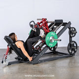 Pro Strength Dual Leg Press - Muscle D Fitness - Plate Loaded - Iso-Lateral - 45-Degree