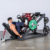 Pro Strength Dual Leg Press - Muscle D Fitness - Plate Loaded - Iso-Lateral - 45-Degree