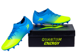 Quantum Energy Flag Football Cleats - Columbia Blue & Slime