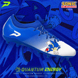 Sonic the Hedgehog Flag Football Cleats - Quantum Energy by Phenom Elite