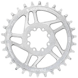 Direct Mount Chainrings for SRAM 8-Bolt Mountain Cranks - Raw Silver