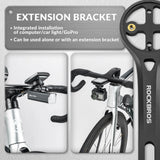 ROCKBROS Bicycle Computer Mount Compatible with Sport Camera Adapter