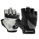 ROCKBROS Half-Finger Gel Padded Cycling Gloves Summer