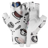 ROCKBROS Half-Finger Women Cycling Gloves Shock-Absorbing