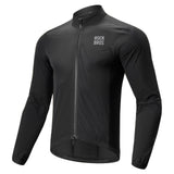 ROCKBROS Long-Seeved Cycling Windbreaker Jacket Foldable