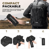 ROCKBROS Long-Seeved Cycling Windbreaker Jacket Foldable