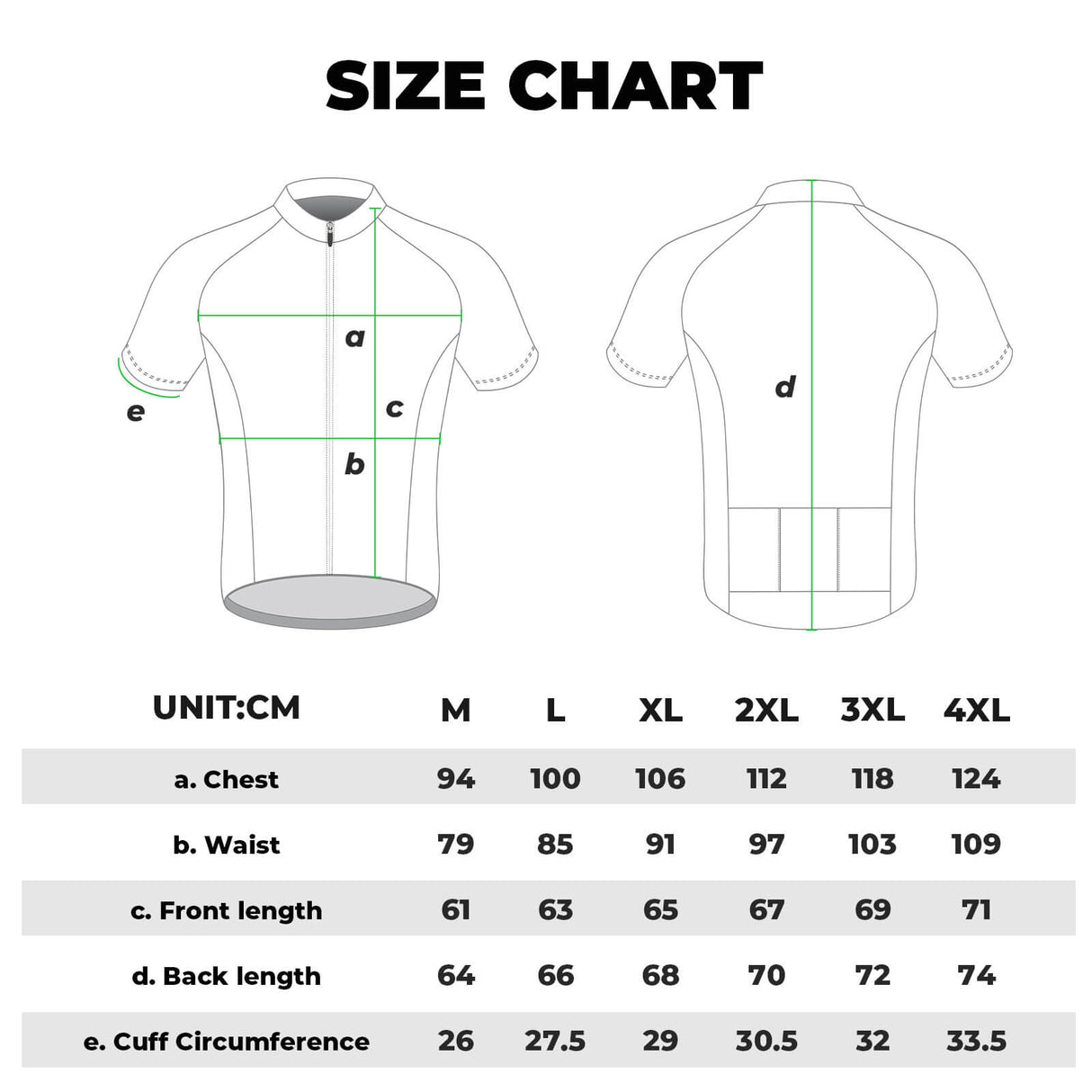 ROCKBROS Short-Sleeve Men's Cycling Jersey Reflective